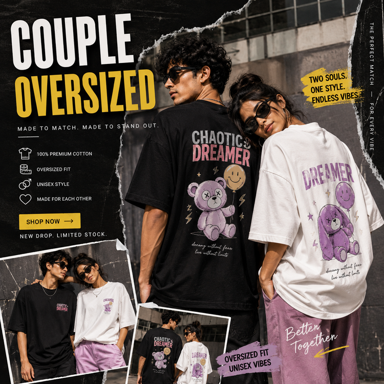 Couple Oversize T-Shirts